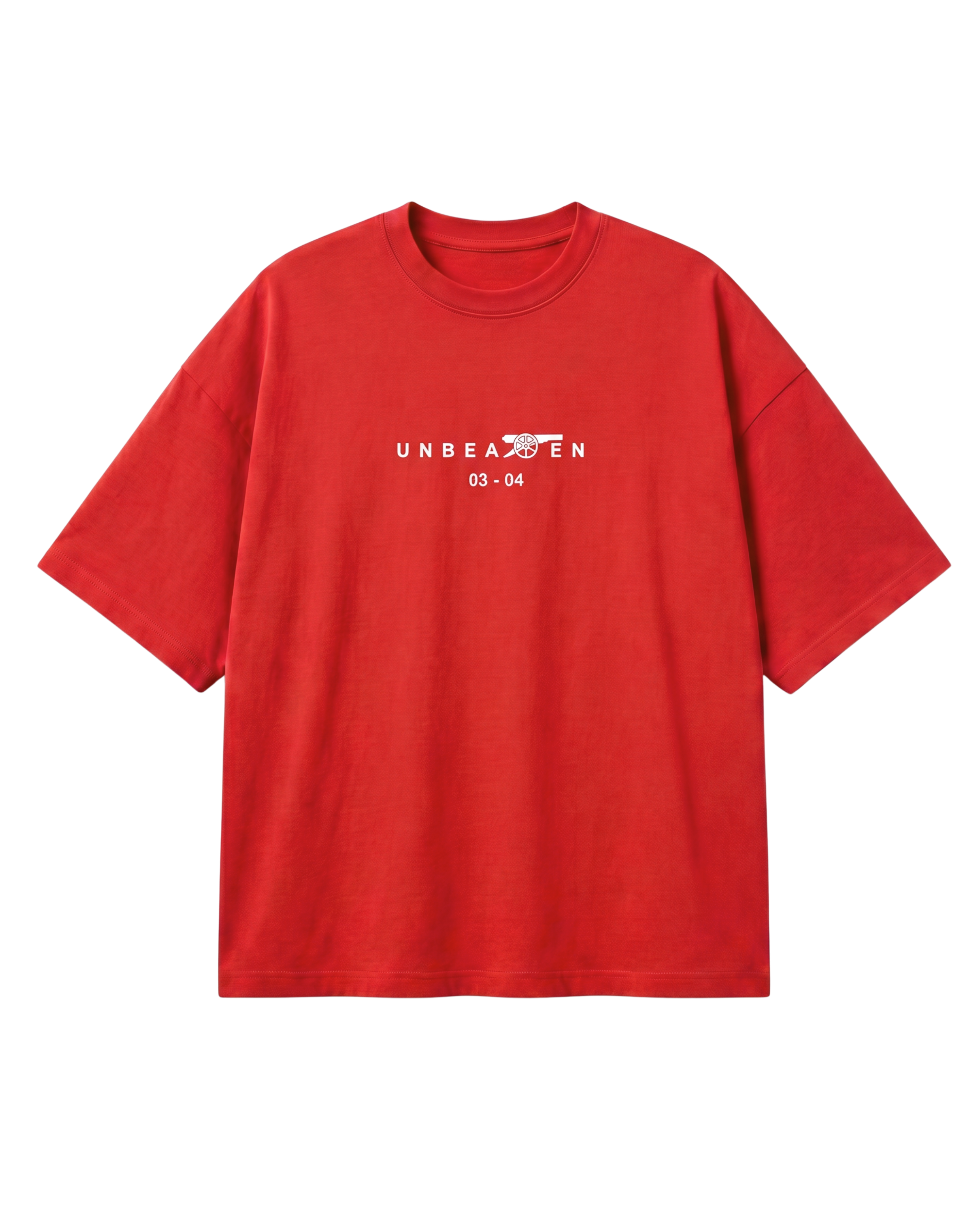 red | front flat lay