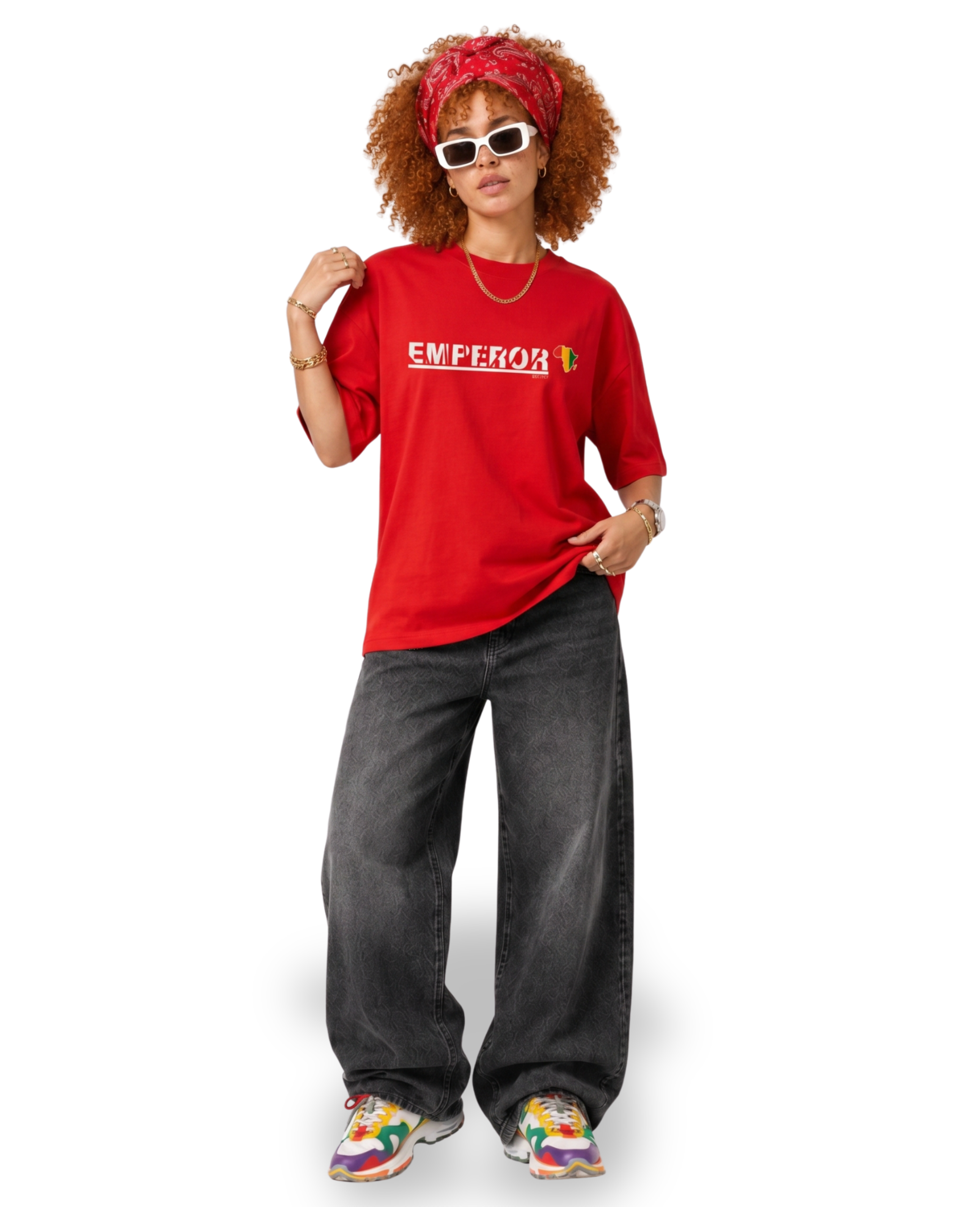 red | front girl