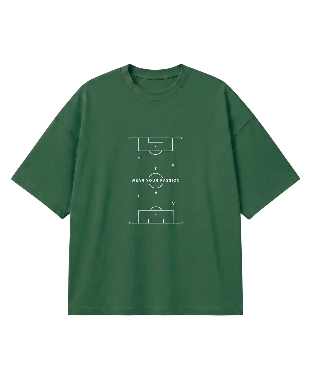 STRIVV Pitch Passion Oversized T-Shirt