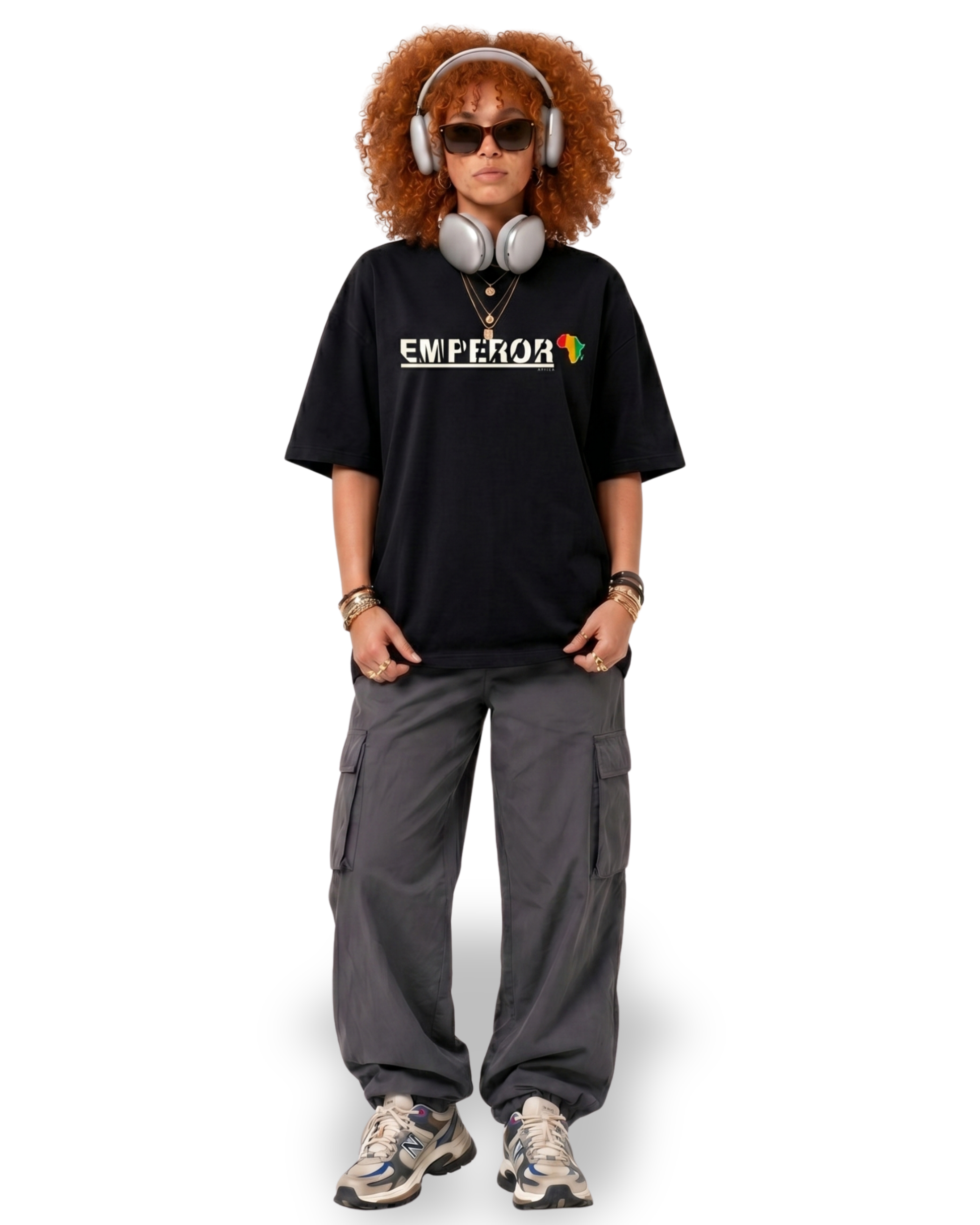 black | front girl