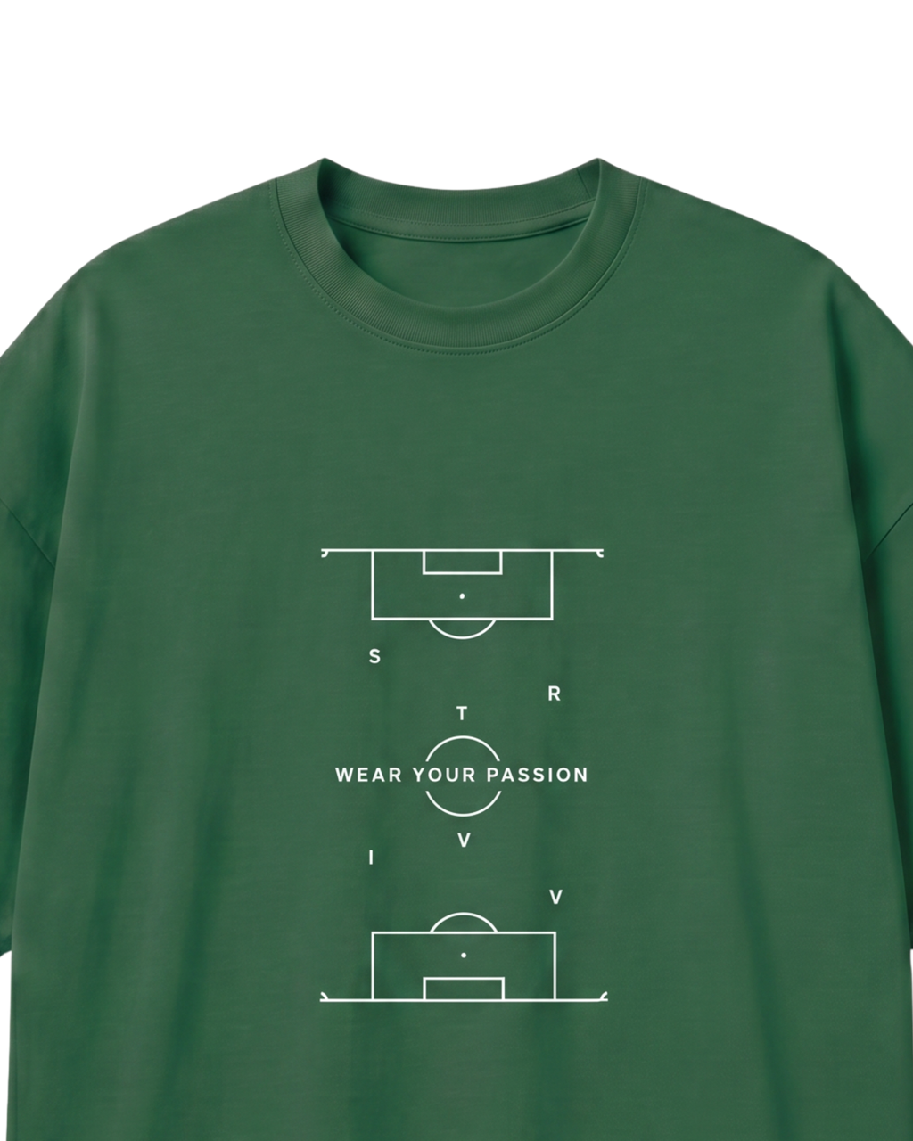 STRIVV Pitch Passion Oversized T-Shirt