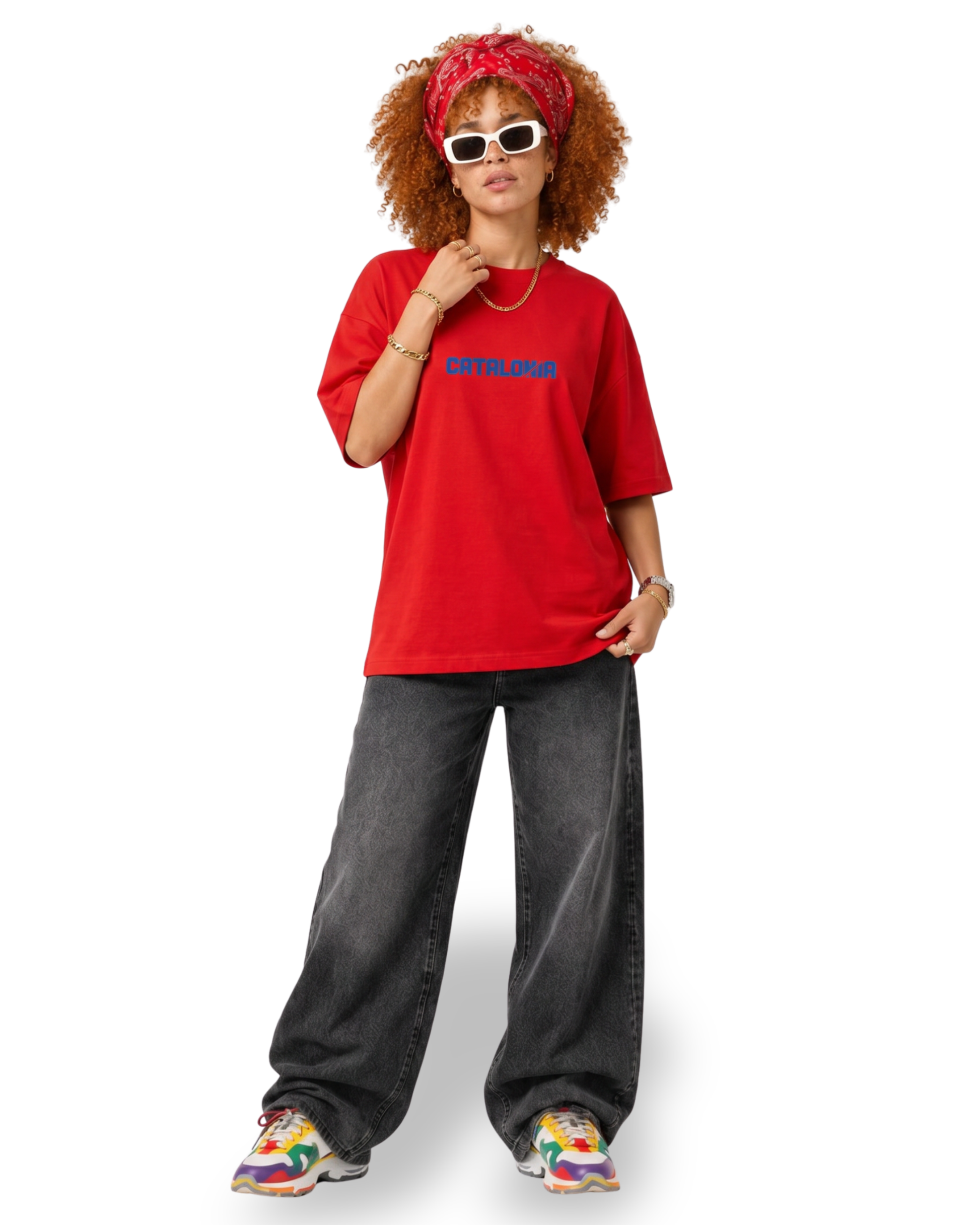 red | front girl