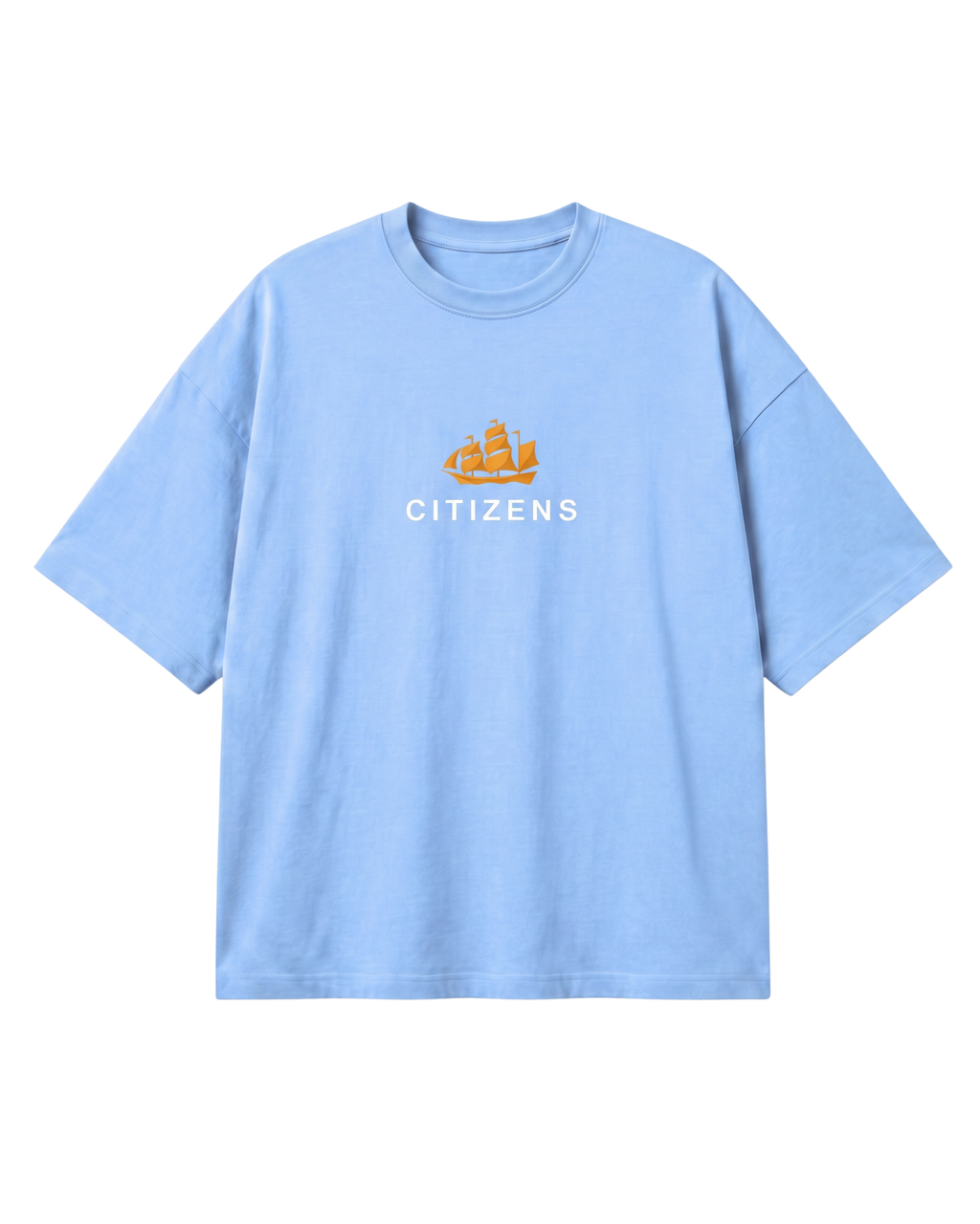 Citizens Pride in Blue Oversized T-Shirt