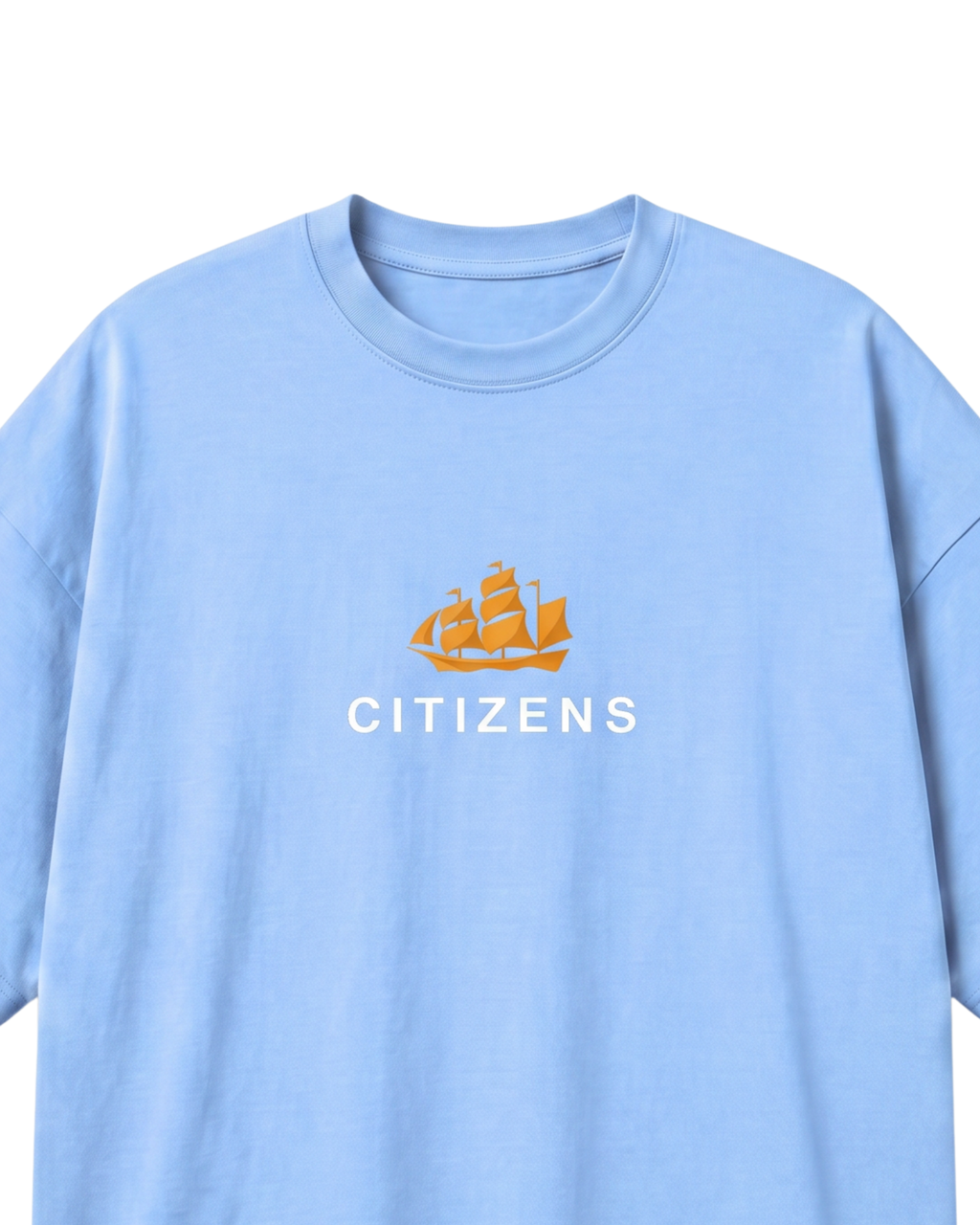 Citizens Pride in Blue Oversized T-Shirt
