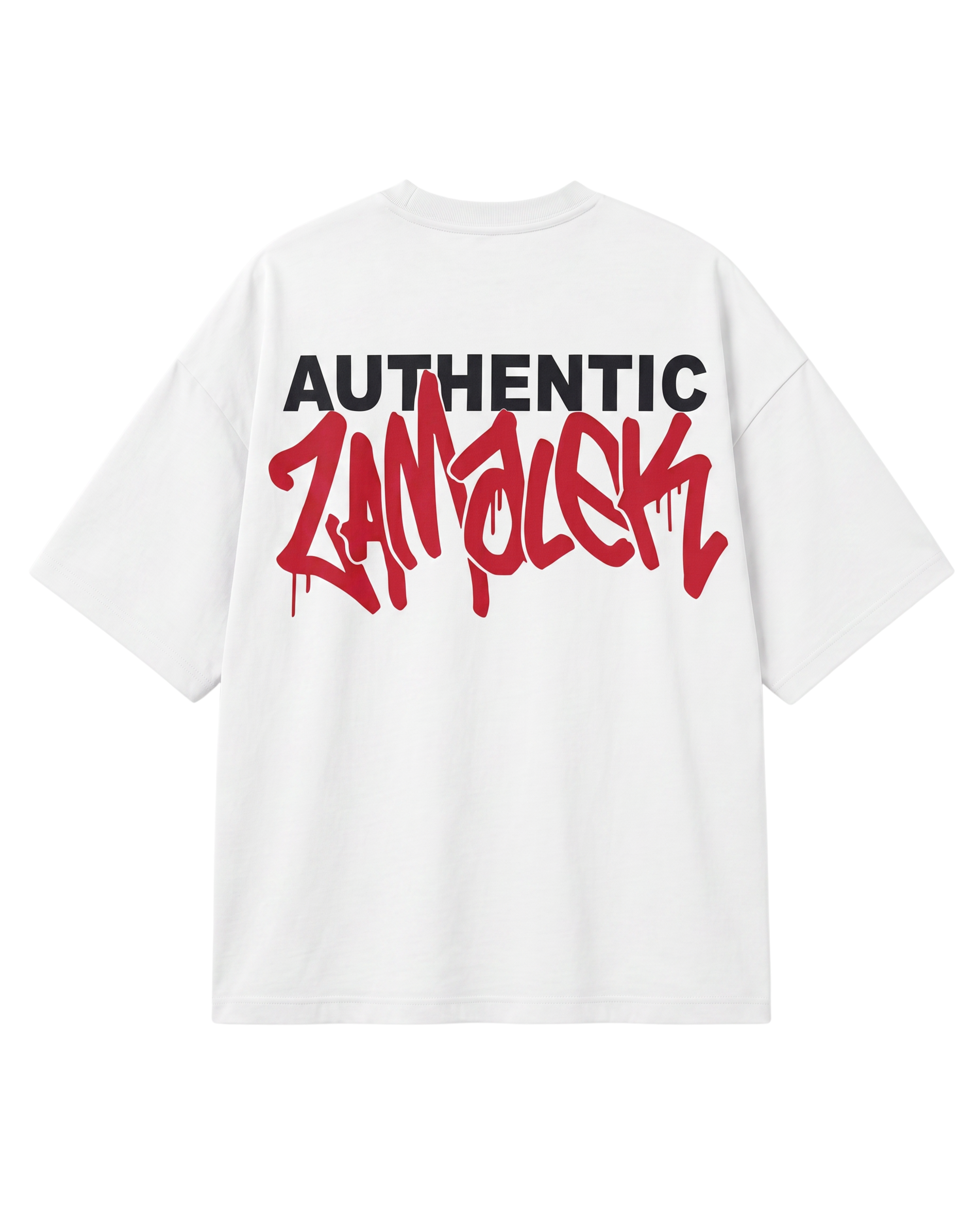 white | back flat