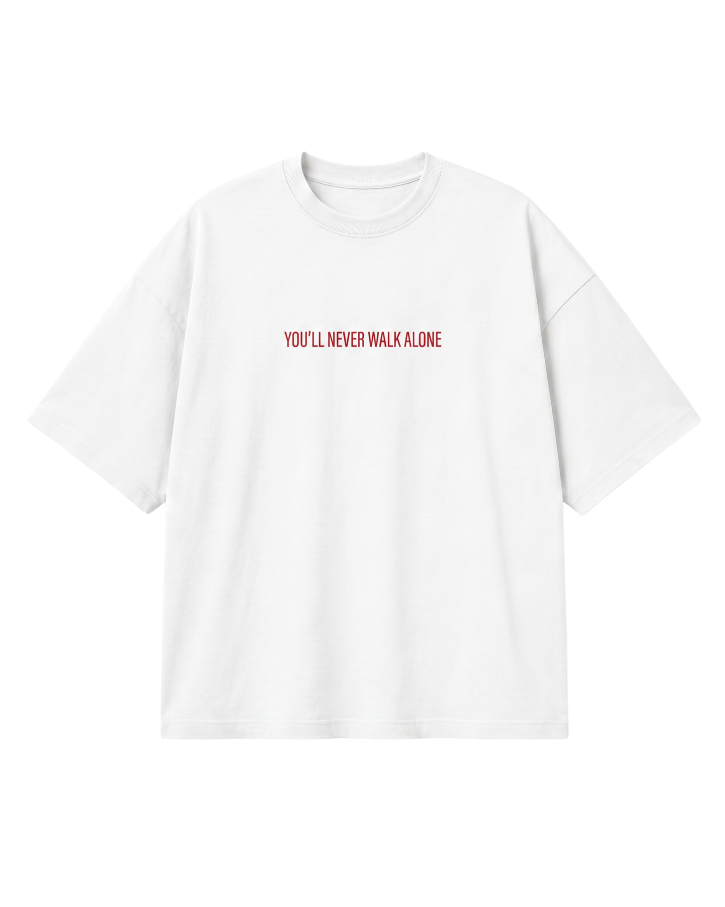 white | front flat lay