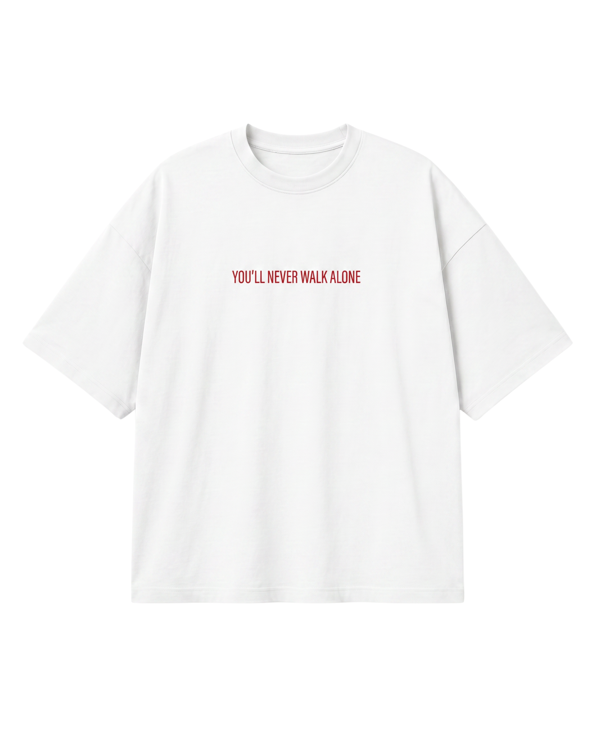 white | front flat lay