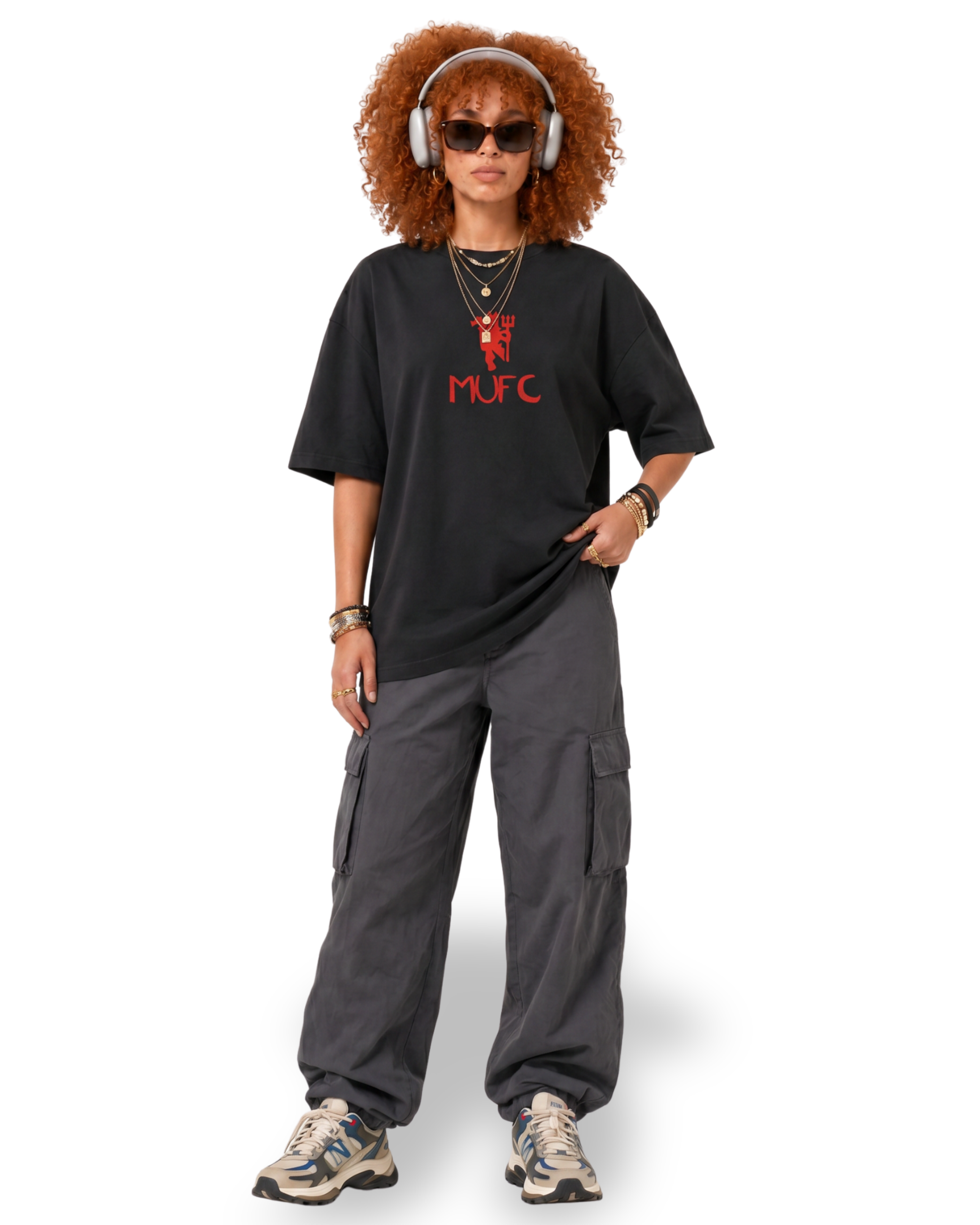 black | front girl
