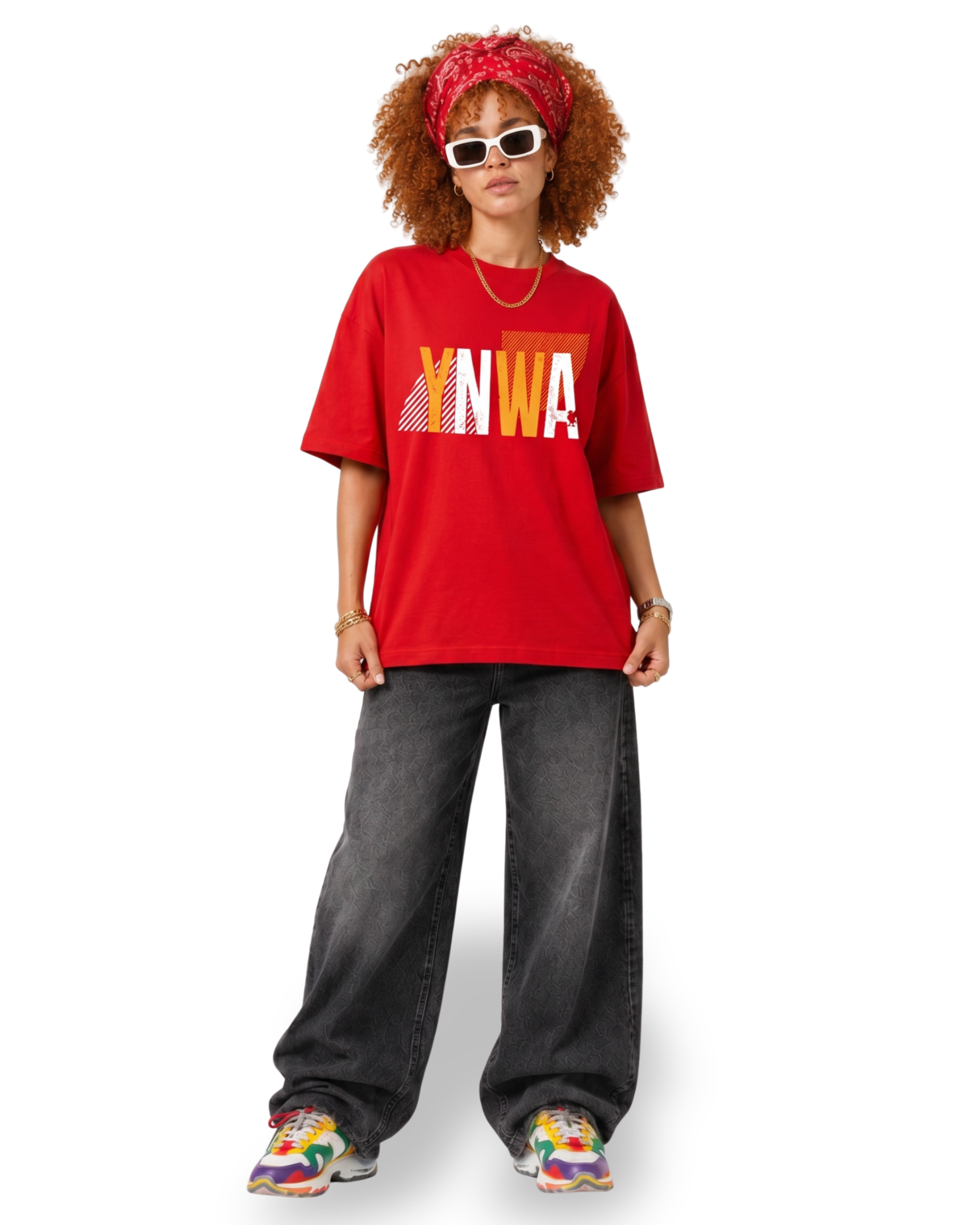 red | front girl