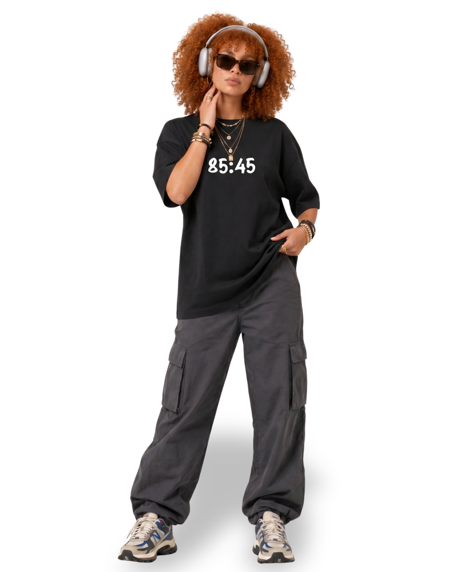 black | front girl