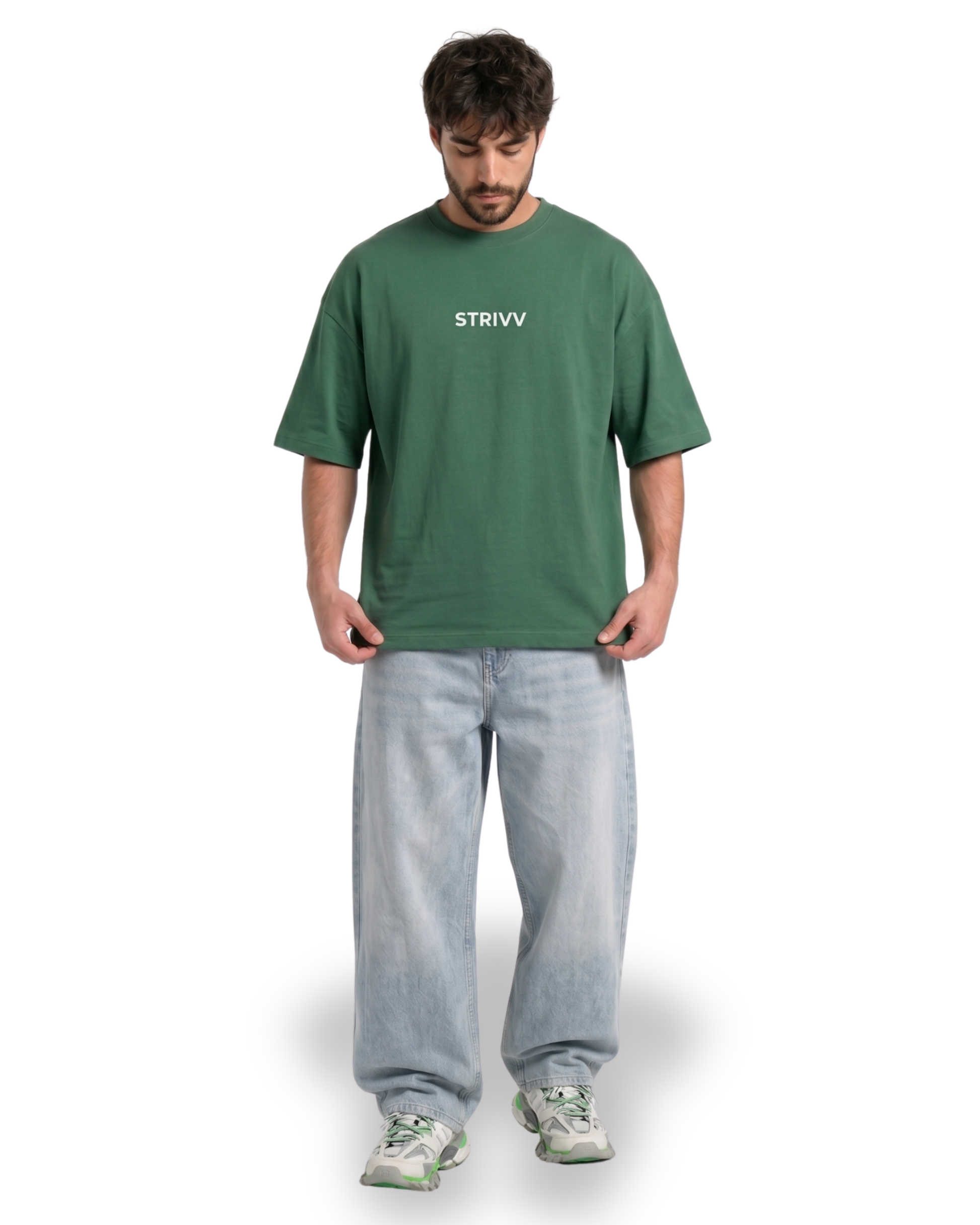 green| front boy