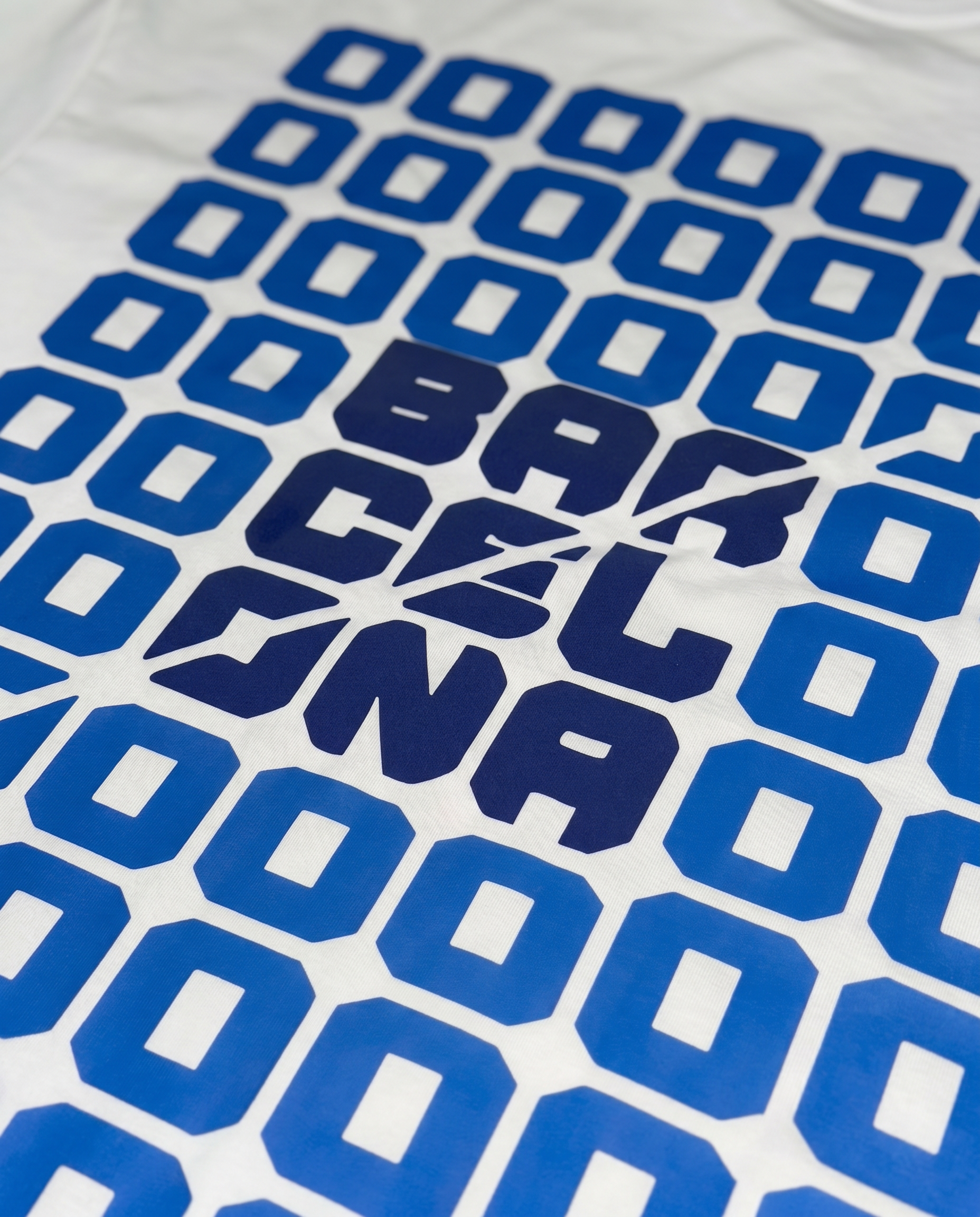 Catalonia City Blocks Oversized T-Shirt