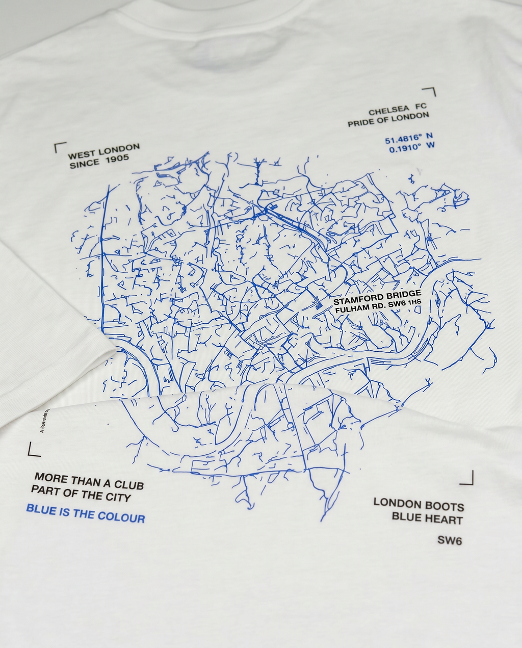 Blues of West London Oversized T-Shirt