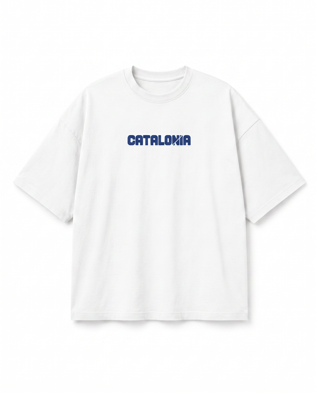 Catalonia City Blocks Oversized T-Shirt