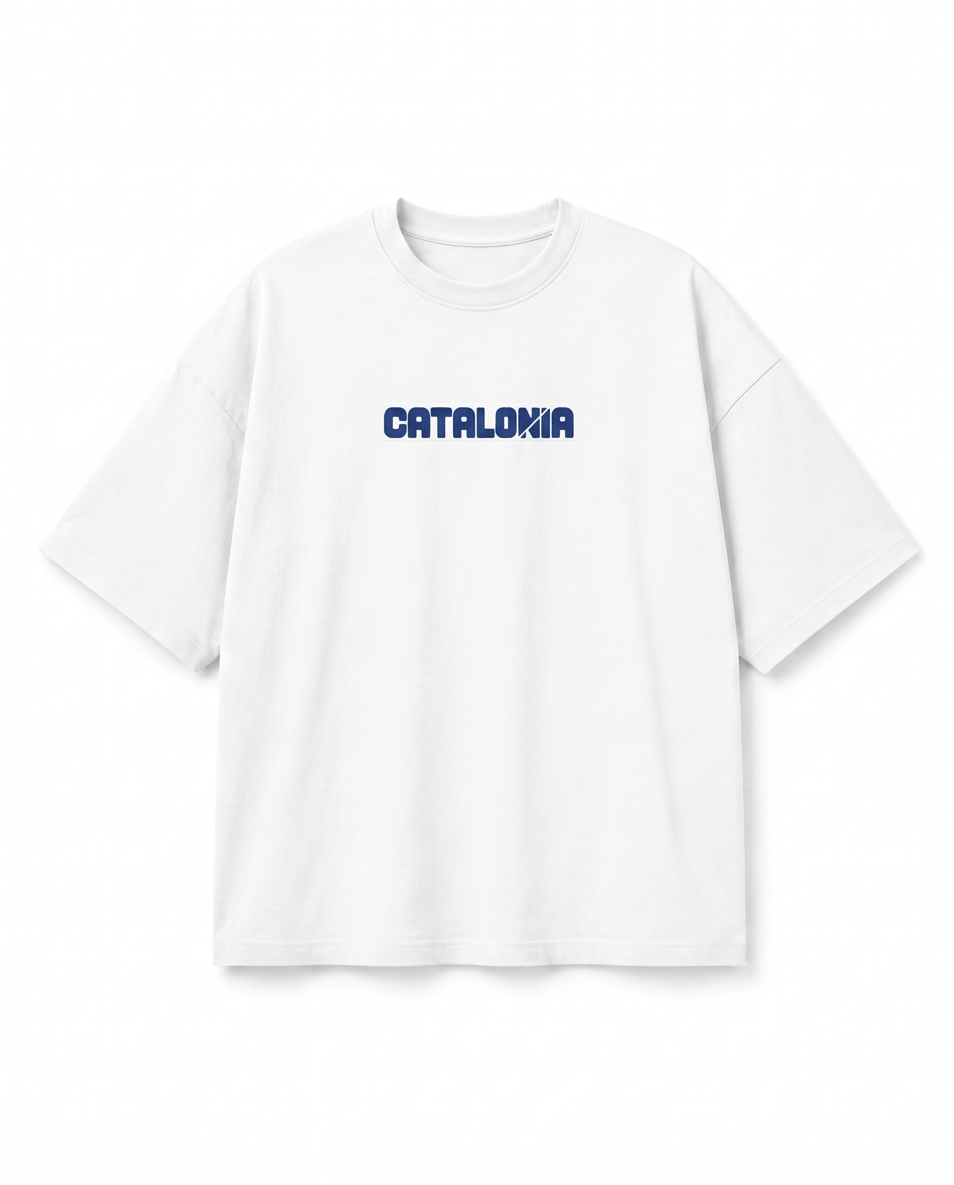 Catalonia City Blocks Oversized T-Shirt