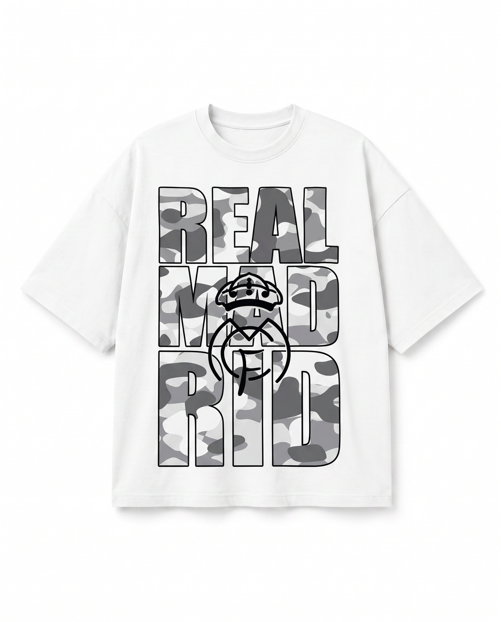 Camo Real Oversized T-Shirt